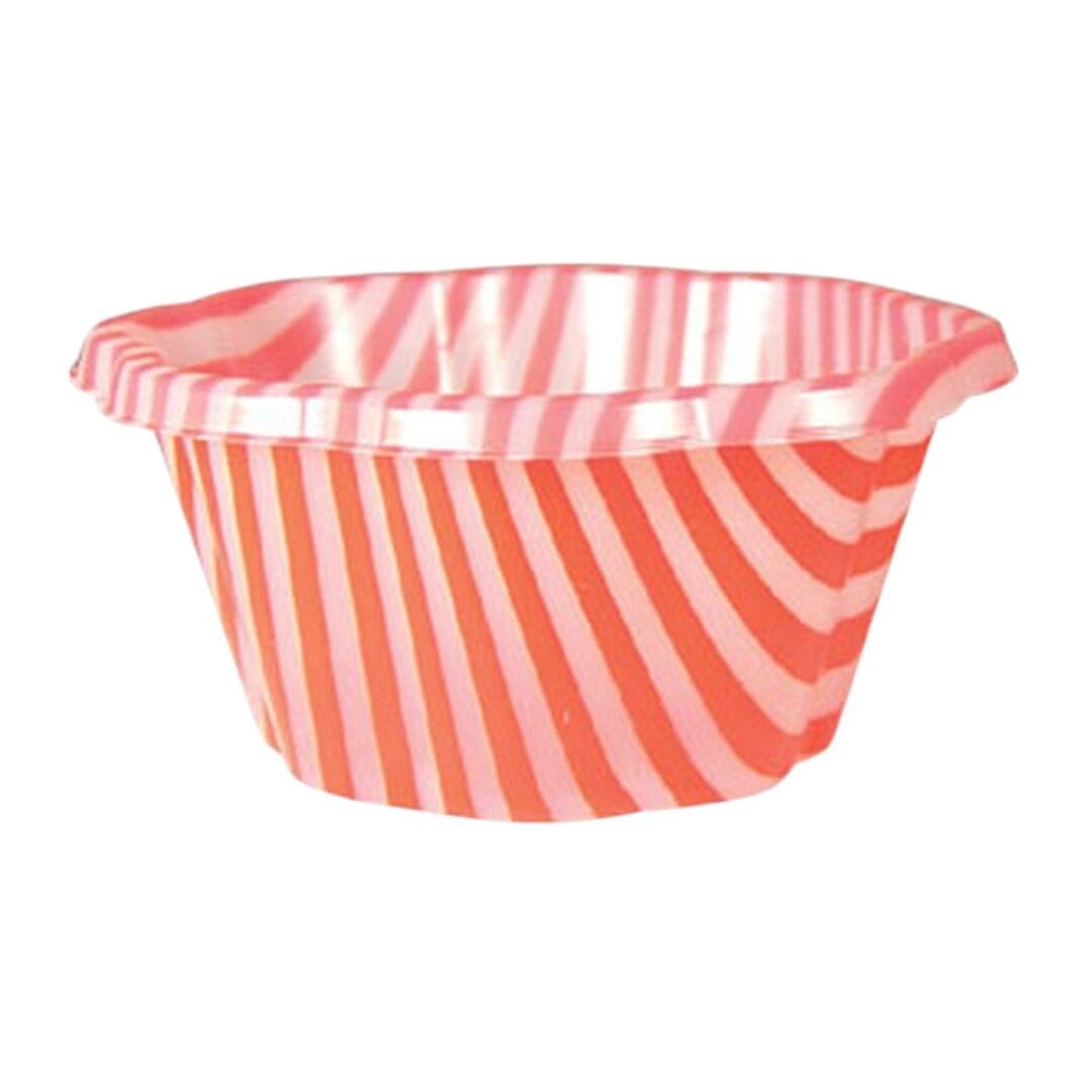 Alcas Coppa Joy red striped gelato cup 170cc