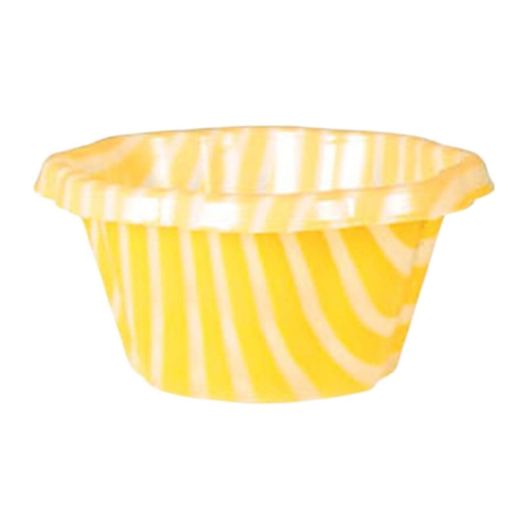 Alcas Coppa Joy yellow striped gelato cup 80cc