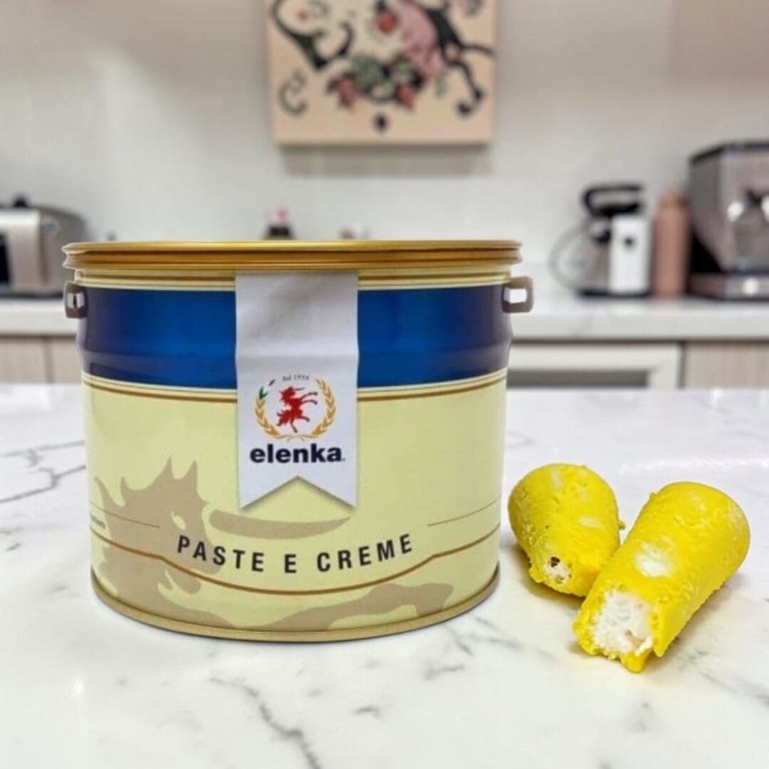 Elenka Copertura Limone Lemon Coating (348) tin – gelateria scene