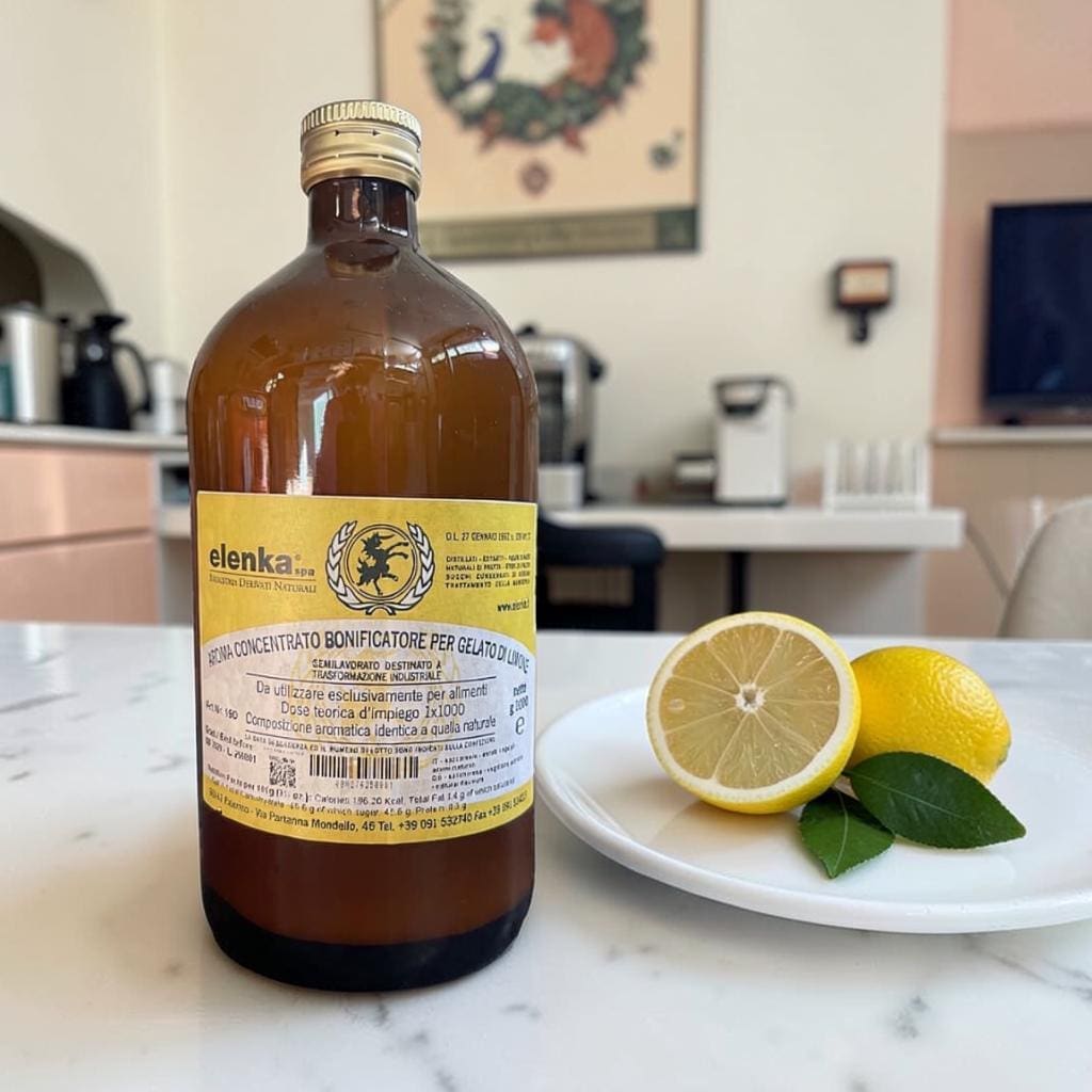 elenka bonificatore bottle fresh lemons