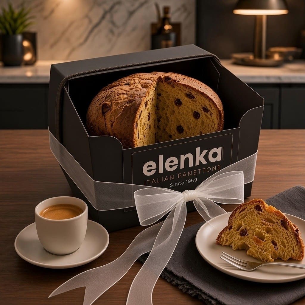 Elenka panettone gift box